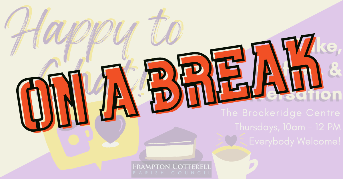 Happy To Chat Coffee Mornings – On A Break