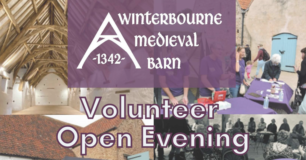 Winterbourne Medieval Barn Volunteer Open Evening – 31/01/2023
