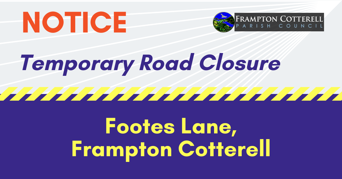 Temporary Closure of Footes Lane – Notice of Intent