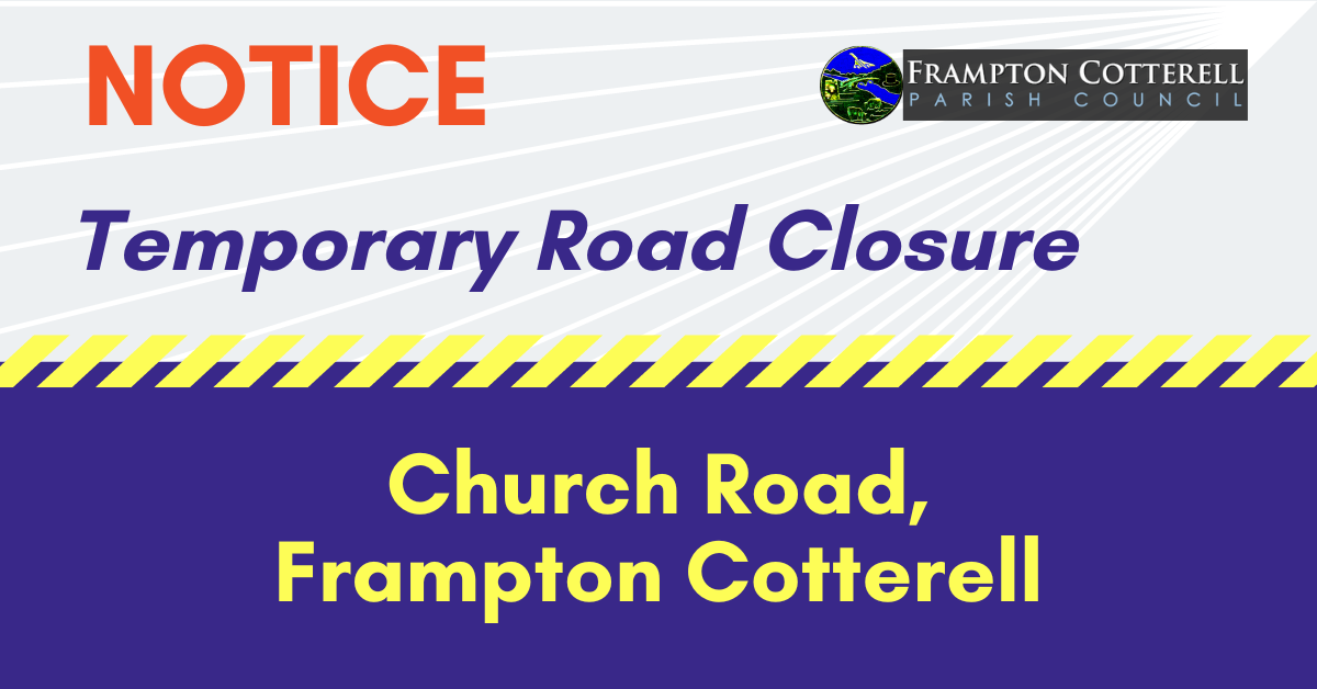 Notice of Intent – Temporary Closure of Church Road