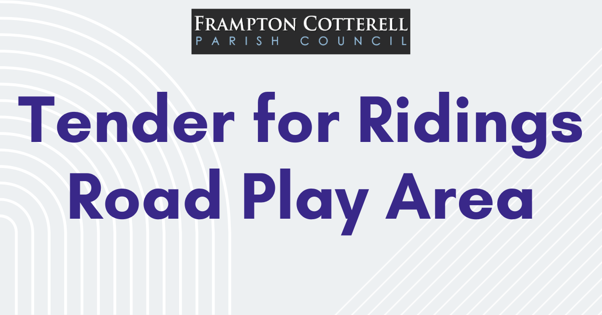 Tender for Ridings Road Play Area