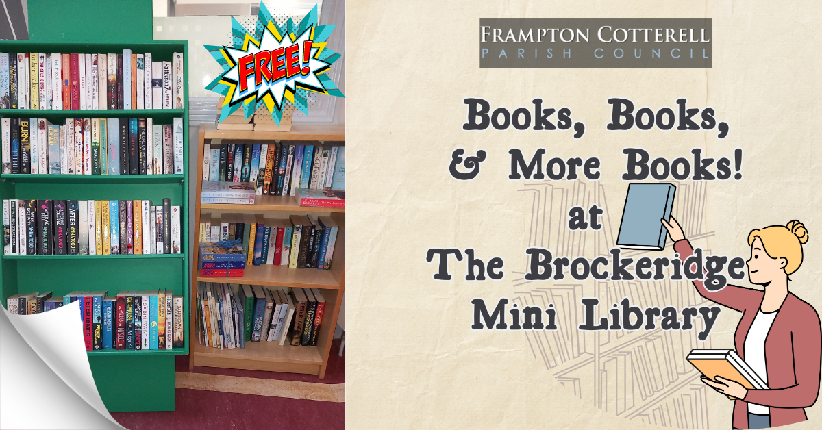 Books, Books & More Books at Brockeridge Mini Library!