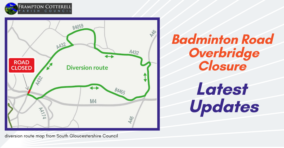 Badminton Road Overbridge Closure – Latest Updates