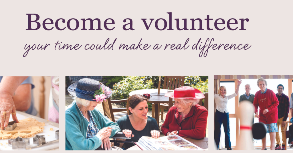 Become a volunteer: Your time could make a real difference.