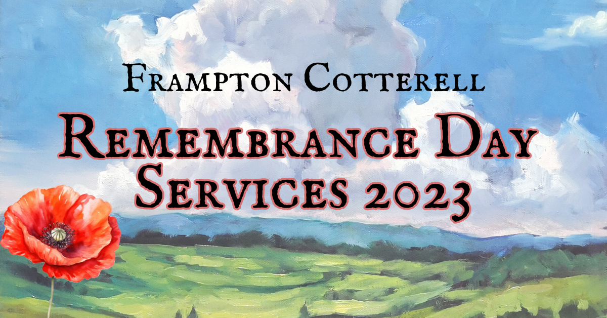 Frampton Cotterell’s Remembrance Day Services and Parade 2023
