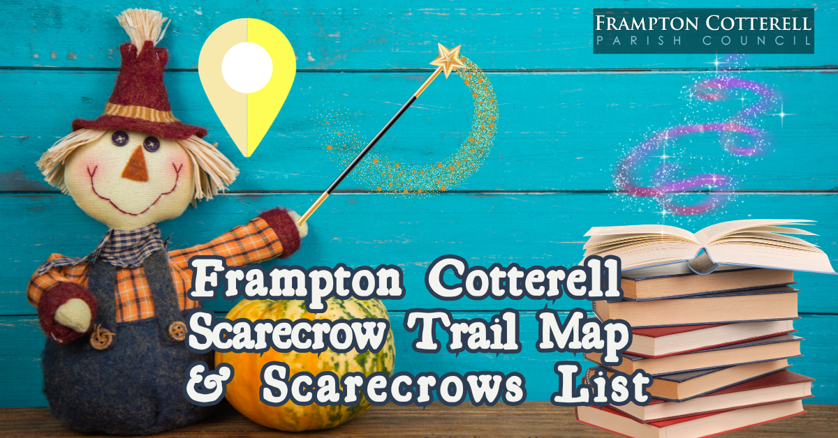Frampton Cotterell Scarecrow Trail Map and Scarecrows List