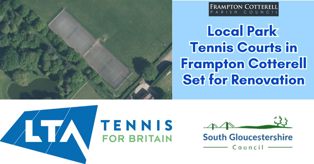 Local Park Tennis Courts in Frampton Cotterell Set for Renovation