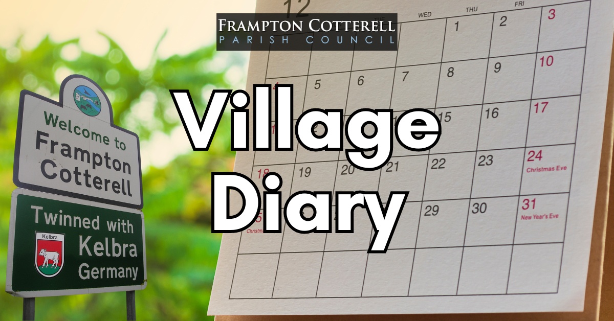 Village Diary. Logo for Frampton Cotterell Parish Council.