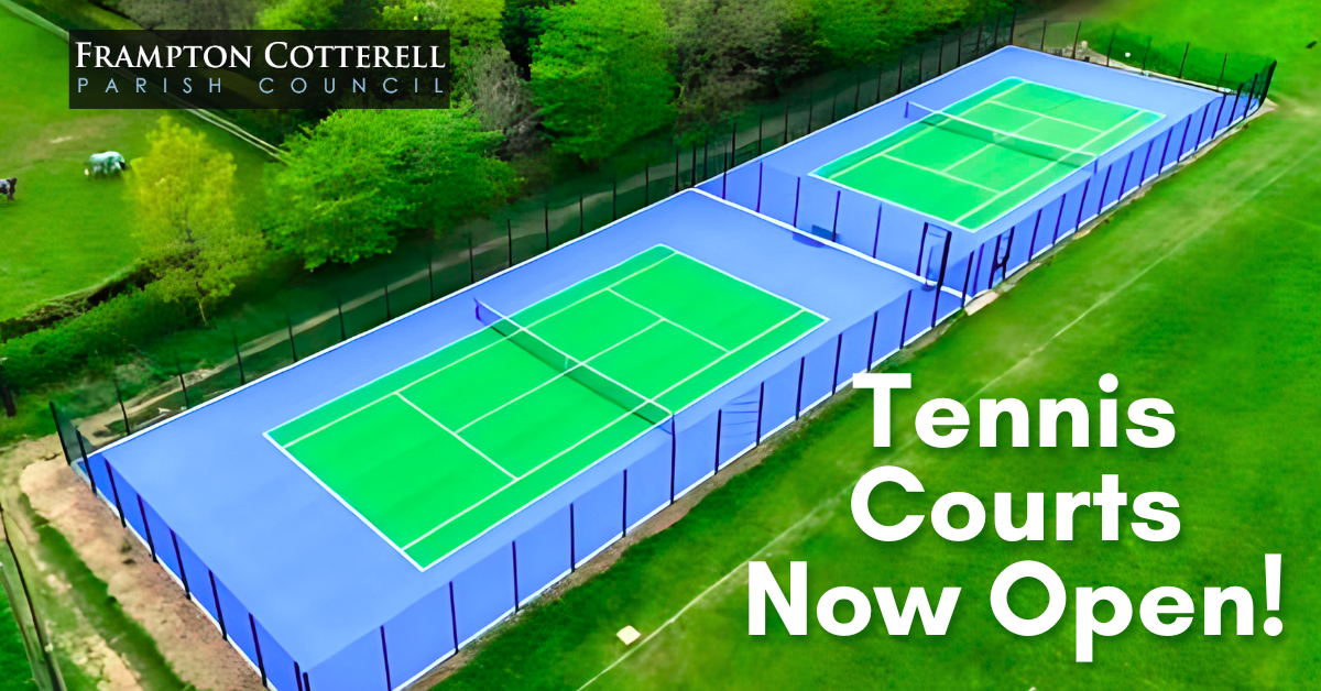 Tennis Courts Now Open!
