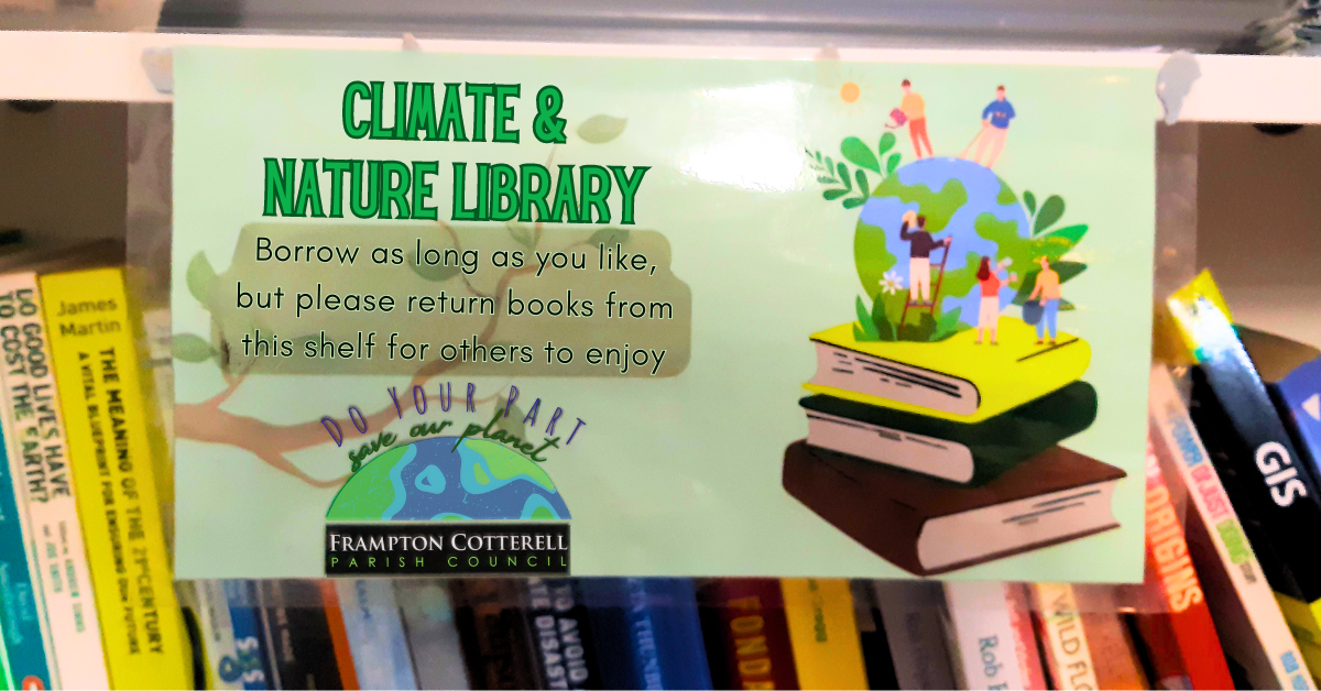 Climate & Nature Mini Library at The Brockeridge Centre