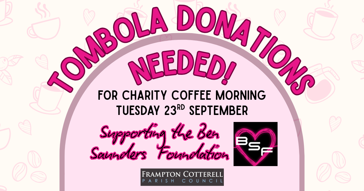 Tombola Donations Needed for Charity Coffee Morning